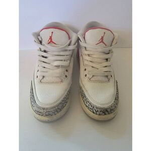 Nike Air Jordan Katrina 3 Boy's White Retro Lace-up Trainer Shoes Size 6.5Y
